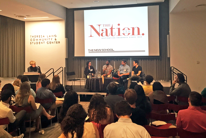 Katrina vanden Heuvel, Richard Kim, Ari Berman, and Mychal Denzel Smith were among <em>The Nation</em> editors and reporters who spoke to student journalists at The 2016 Nation Student Journalism Conference.