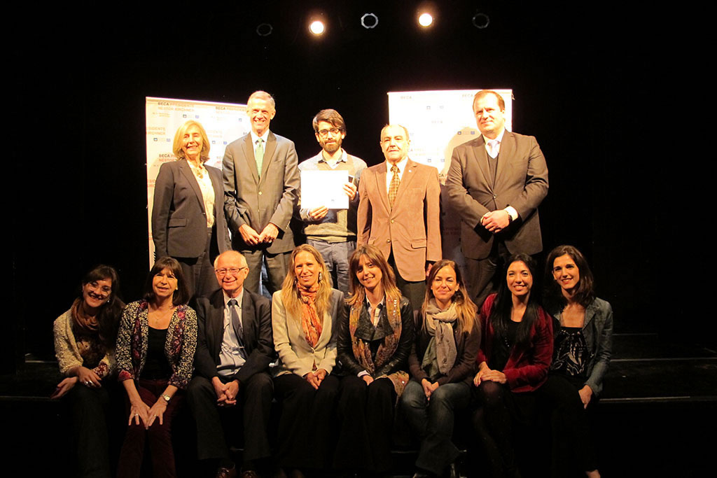 New School President David Van Zandt with organizers and Fellows of the President Néstor Kirchner Fellowship at Universidad Nacional de San Martín.