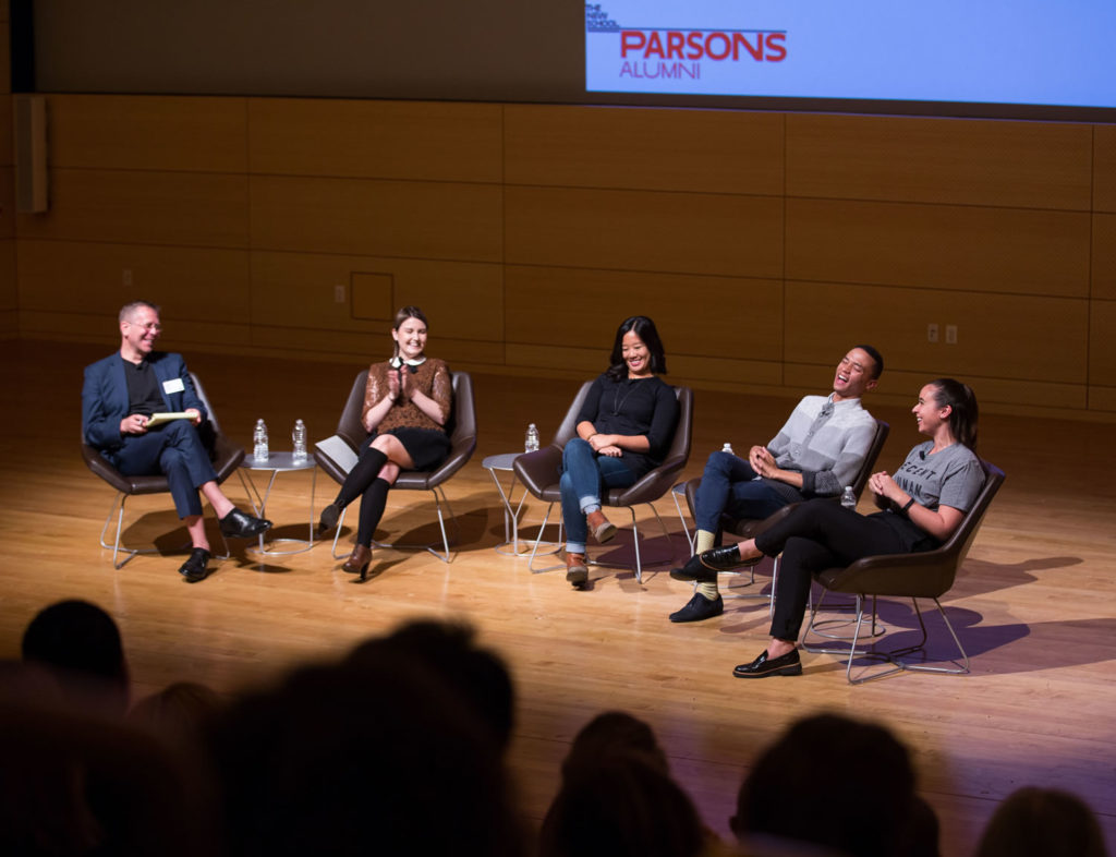 Socially engaged designers circled back to their alma mater for a discussion of their work at #ParsonsReunion.
