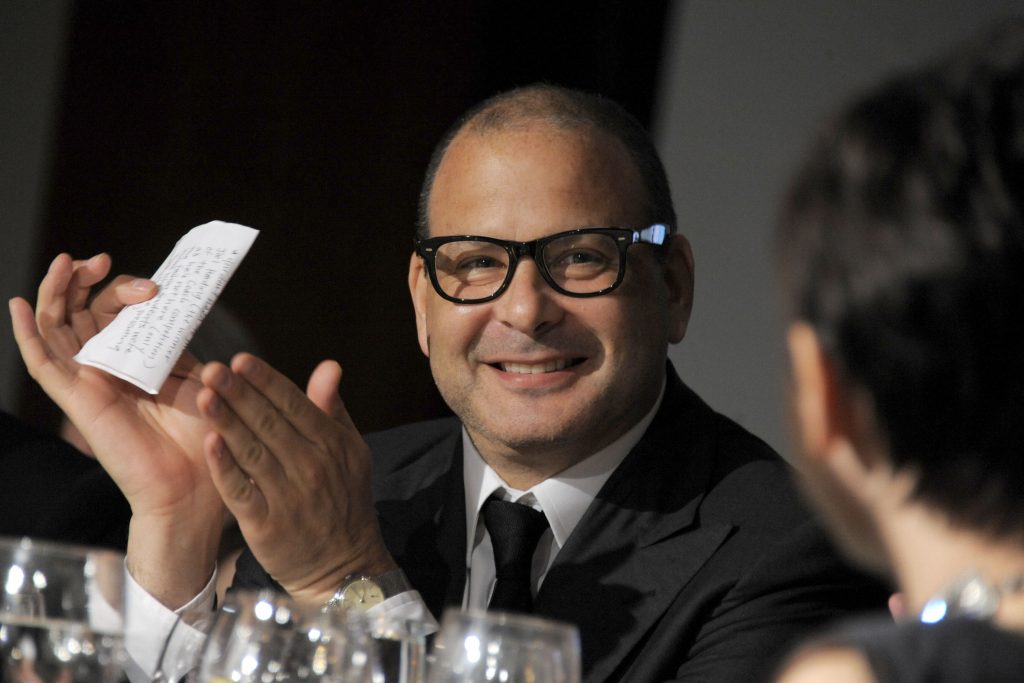 Reed Krakoff at the 2011 Parsons Benefit, where he was honored for his contributions to the fashion industry.