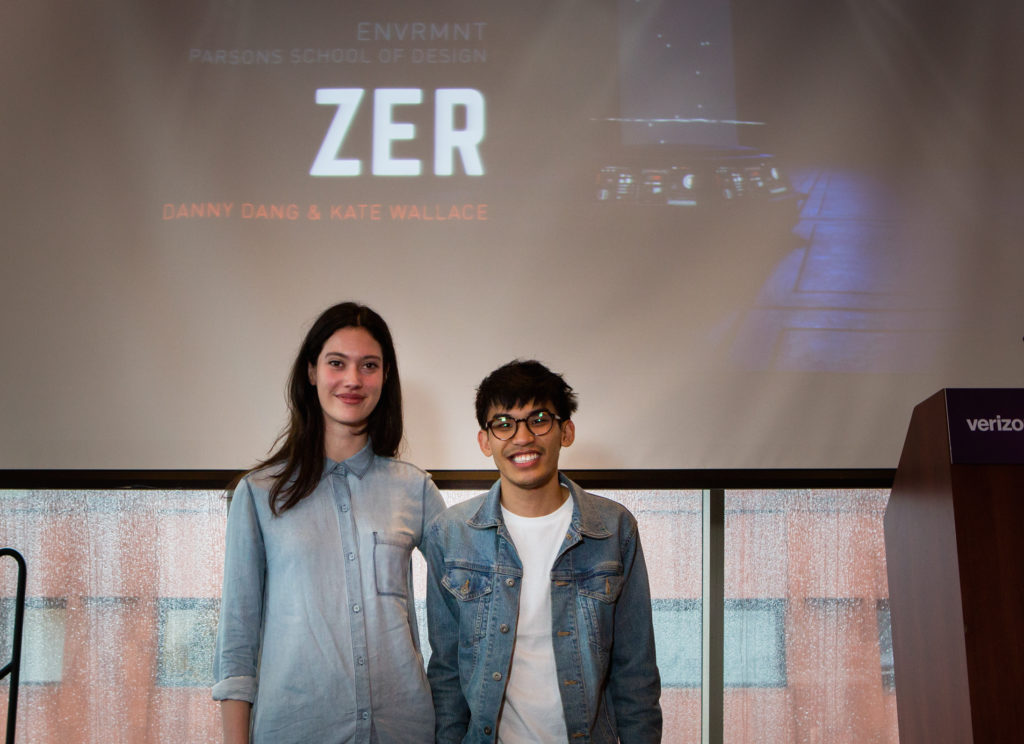 Katherine Wallace and Danny Dang, BFA Design and Technology ‘17, are among the Parsons School of Design students who were awarded funding to develop their media and technology projects as part of The Verizon Connected Futures Prototyping and Talent Development program in partnership with NYC Media Lab.