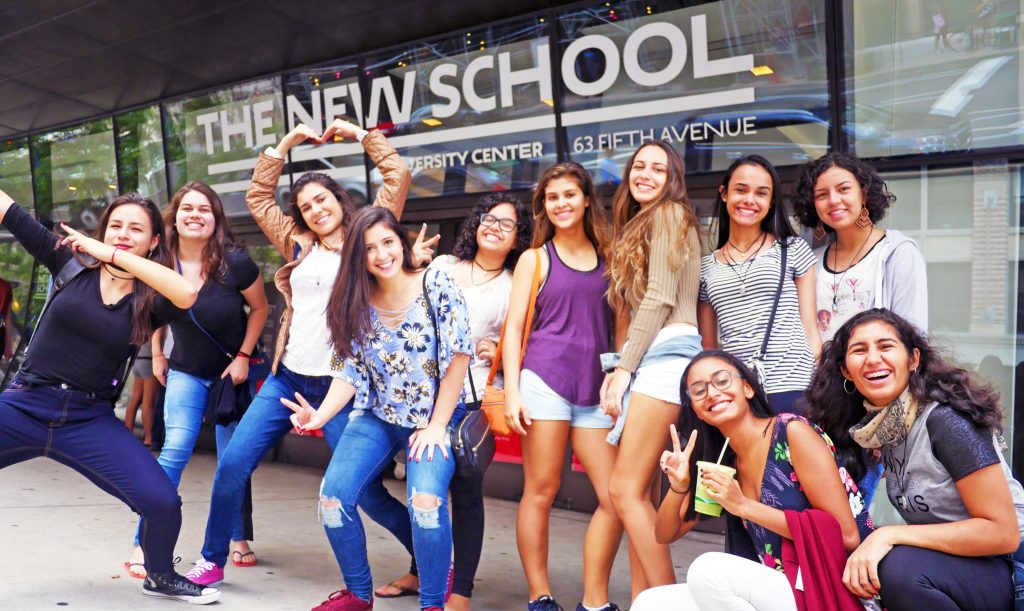 The New School's English Language Studies department hosted 11 Brazilian students for its inaugural Pre-College Intensive English Program.