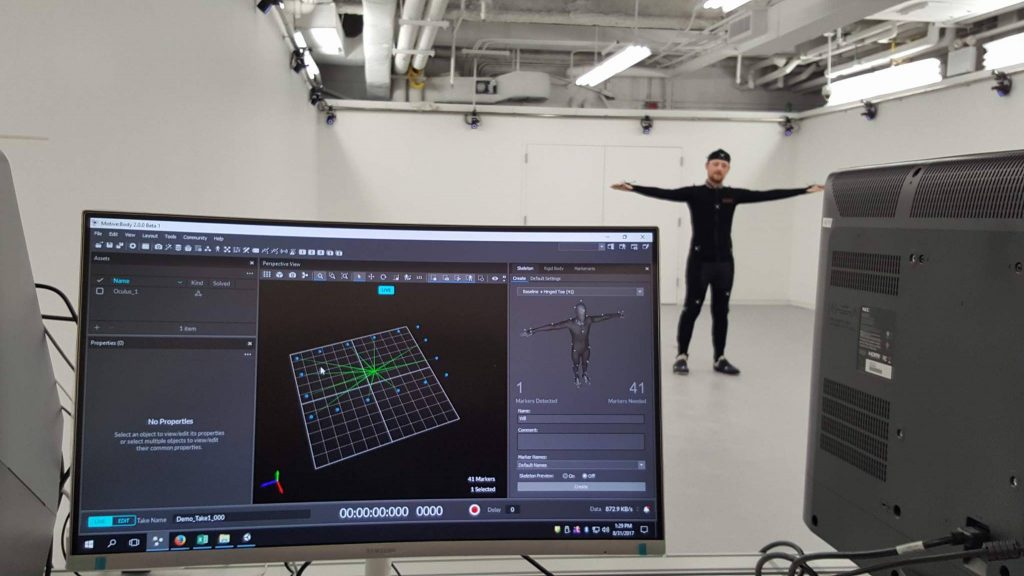 The new Still Photography and Motion Tracking Studio at The New School's Making Center.