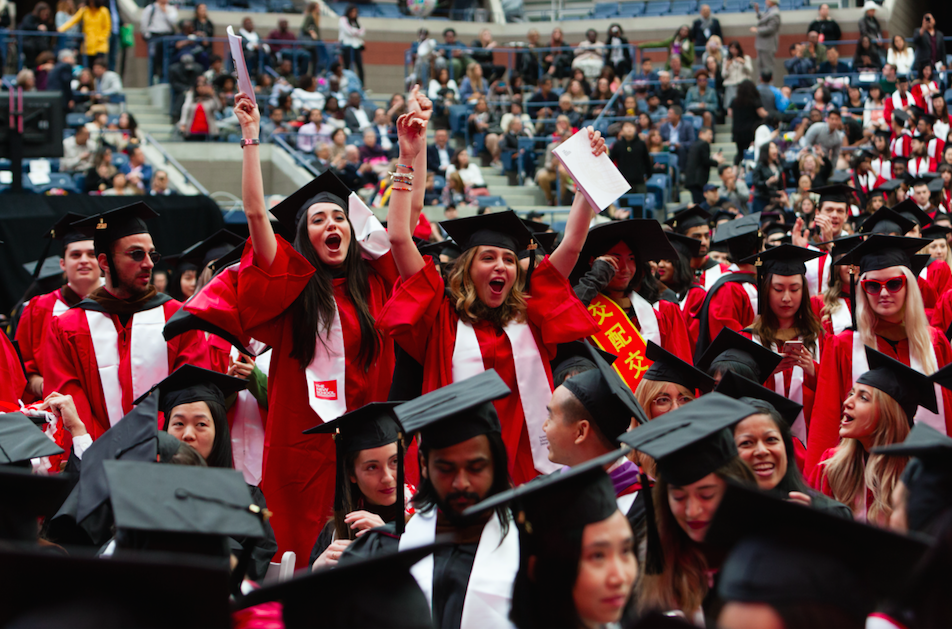 The New School celebrates its 2018 graduating class and honored a artists, writers, entrepreneurs, and philanthropists at its 82nd Commencement exercises. (Photos/Ben Ferrari)