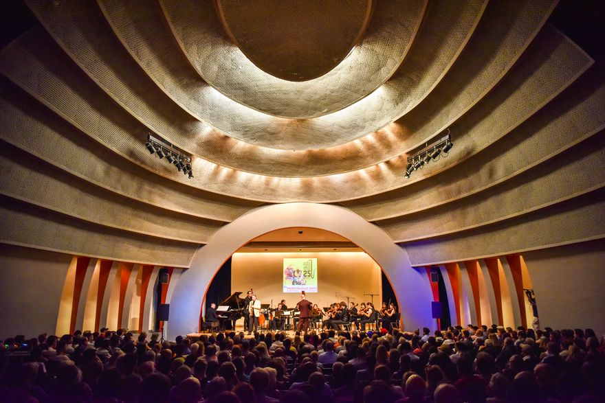 A jazz concert at The New School