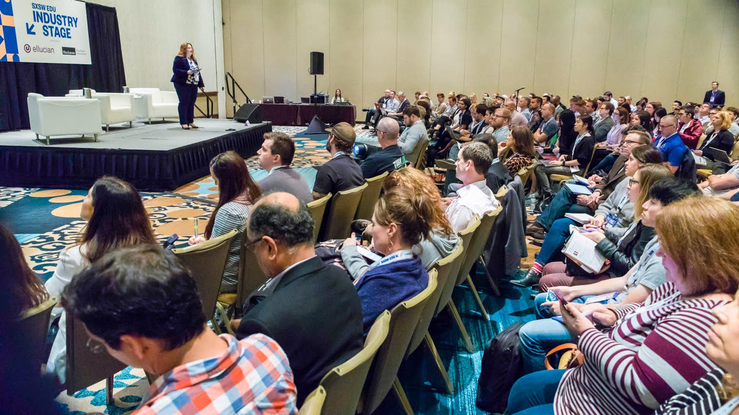 Maya Georgieva speaks during #SXSWedu