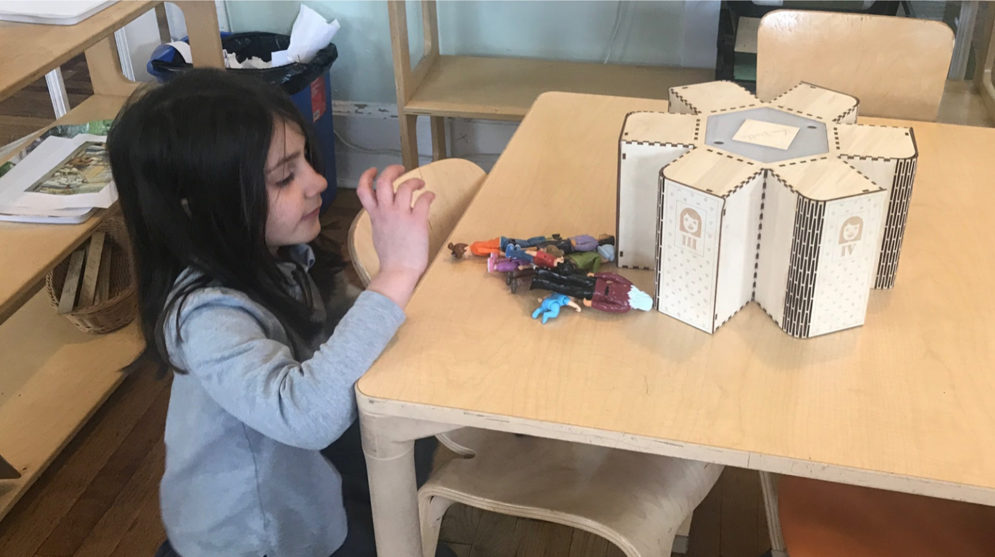 Tibby, a doll that facilitates honest conversations with children about the life cycle and death, was one of several student research projects presented during the Celebration of Research Symposium