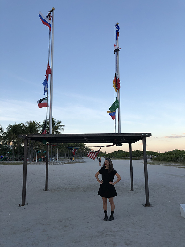 New School Alum Antonia Wright's Art Basel Miami 2019 Beach Installation, it is not down on any map; true places never are. 