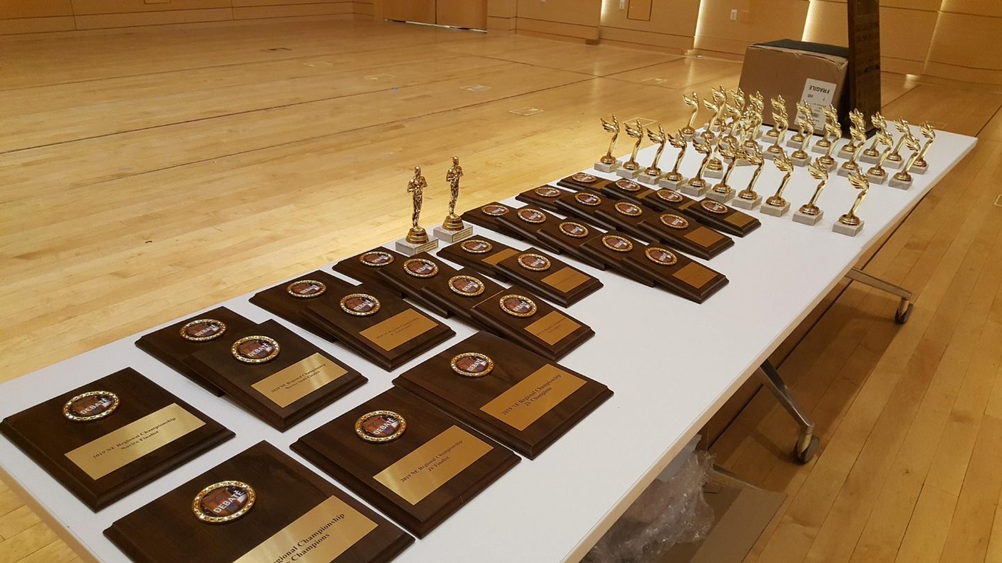 Awards from the 2020 Regional Championship and National Qualifier, hosted on The New School campus