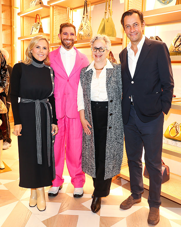 Tory Burch, Ben Barry, Rachel Schreiber, Pierre-Yves Roussel