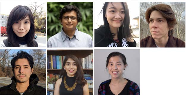 (Top row, LtR) Liuchang Tan, Adhip Amin, Chang Liu, Robert Burns
(Bottom row, LtR) Sebastian Anaya, Aditi Dey, Leila Lin