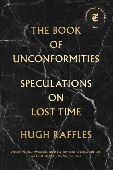An image of the book cover for The Book of Unconformities: Speculations on Lost Time