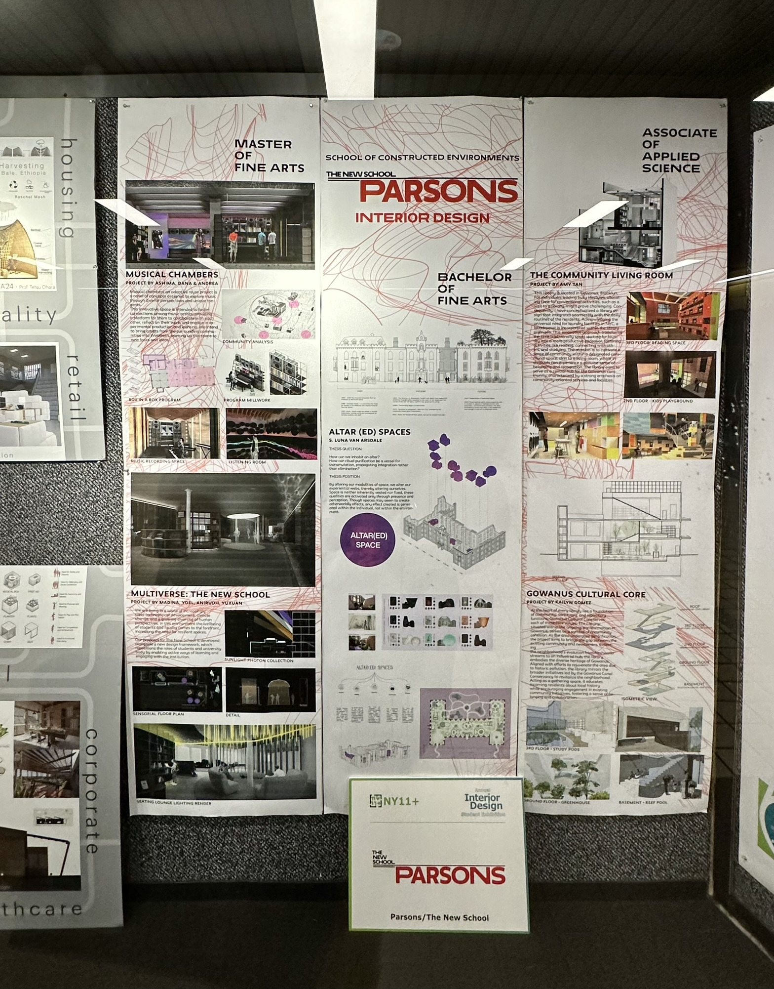 The exhibit, “Paths to Professionalism,” was presented by New York Eleven Plus, an organization committed to promoting the transformative power of interior design and raising awareness of the profession itself