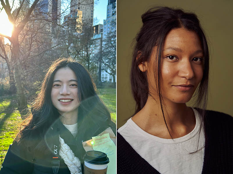 XuanXuan Huang and Zoë Evans will gain important first-hand experience in community planning thanks to the Fellowship (L-R: XuanXuan Huang, Zoë Evans)