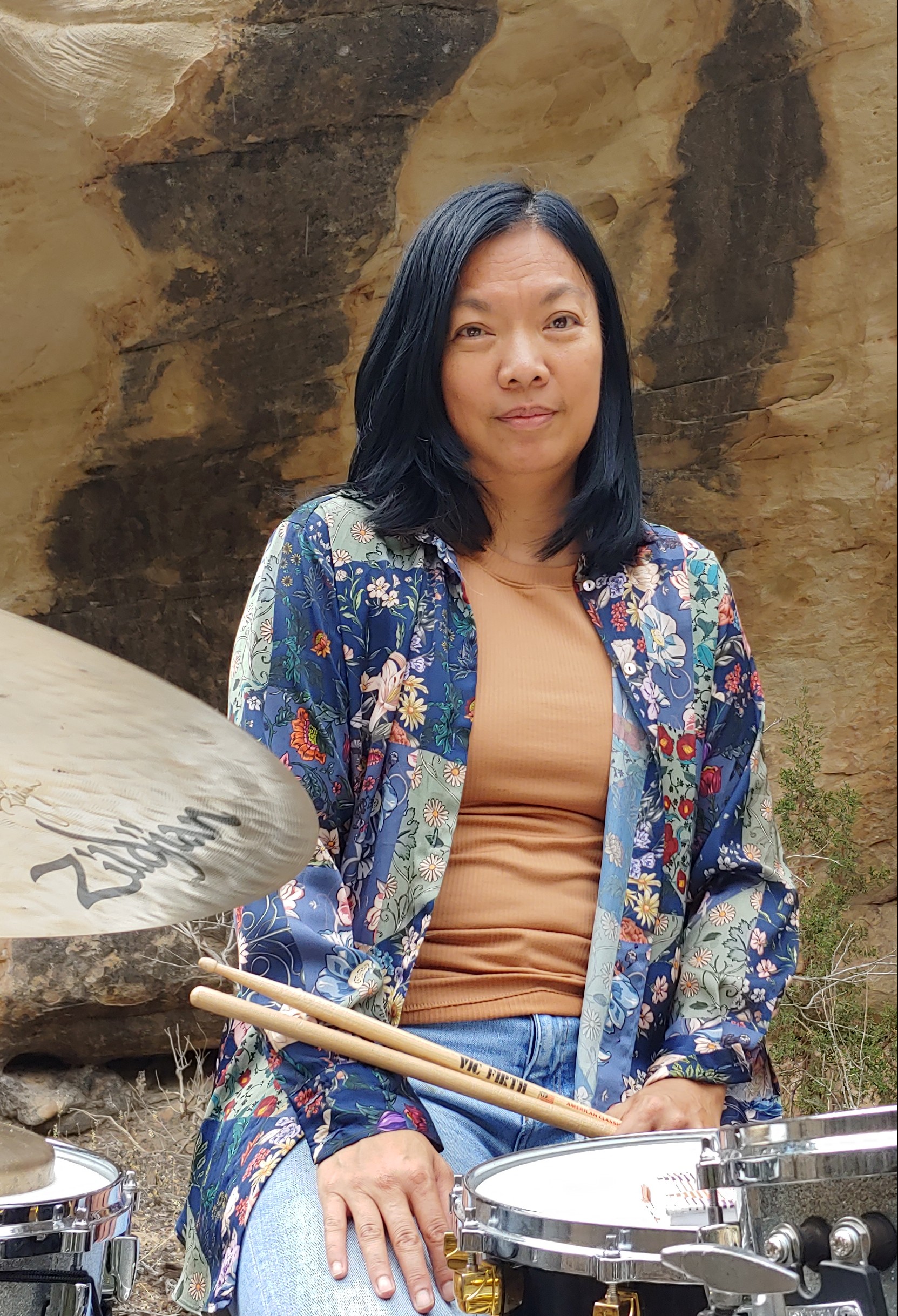Susie Ibarra, photo by Tessa Fuqua
