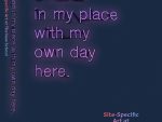 I Stand In My Place With My My Own Day Here: Site-Specific Art At The New School Istandimyplacebookcover