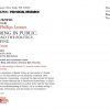 Daniel Dayan’s Feb. 25th lecture at The New School “Appearing in Public: Media and the Politics of Showing” INVITE CARD - DANIEL DAYAN_Page_2