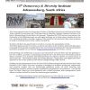 Announcing the 13th Democracy & Diversity Institute in Johannesburg, South Africa–January 2015 JHB_15_Announcement