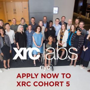 Apply to XRC Cohort 5 – Application Deadline 11/3 – 100K Funding XRC labs Demo Day event held at Parsons School of Design in Manhattan on Friday, September 15, 2017.