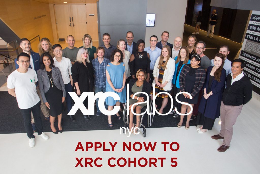 XRC labs Demo Day event held at Parsons School of Design in Manhattan on Friday, September 15, 2017.